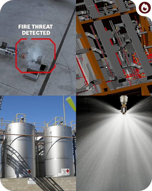 Industrial fire safety inspection